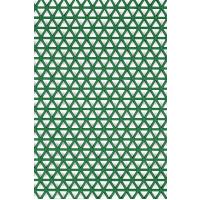 Kaydırmaz Yeşil Yıldız Paspas En:120cm
